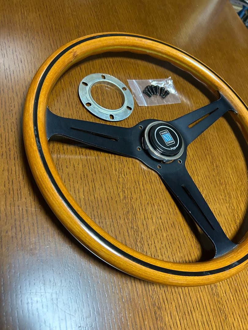 n*o様 ナルディ 正規品 クラシック ウッド ステアリング ハンドル 美品 N