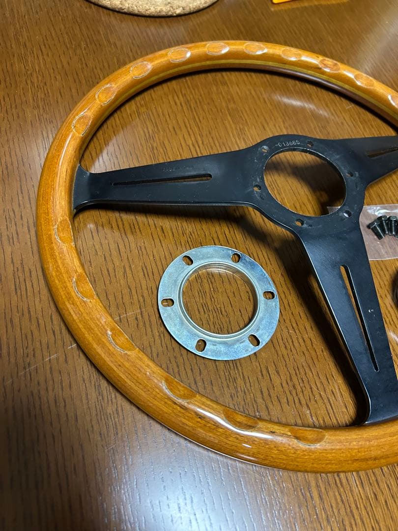 n*o様 ナルディ 正規品 クラシック ウッド ステアリング ハンドル 美品 N