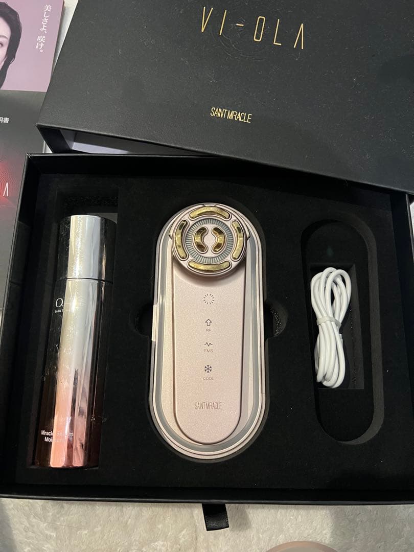 新美顔器VI-OLAヴィオーラ SAINT MIRACLE 美顔器 セット値下げ