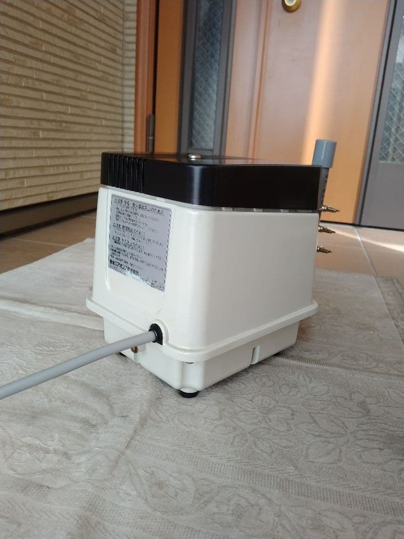 【安永(EP-80E-L)80L】334　エアポンプ　ブロワ　浄化槽