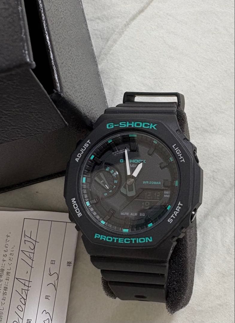 未使用 保管品 CASIO G-SHOCK GMA-S2100シリーズ 黒系