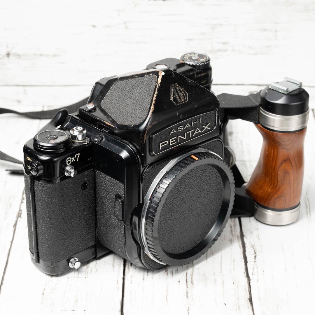 Pentax 67 グリップ付き