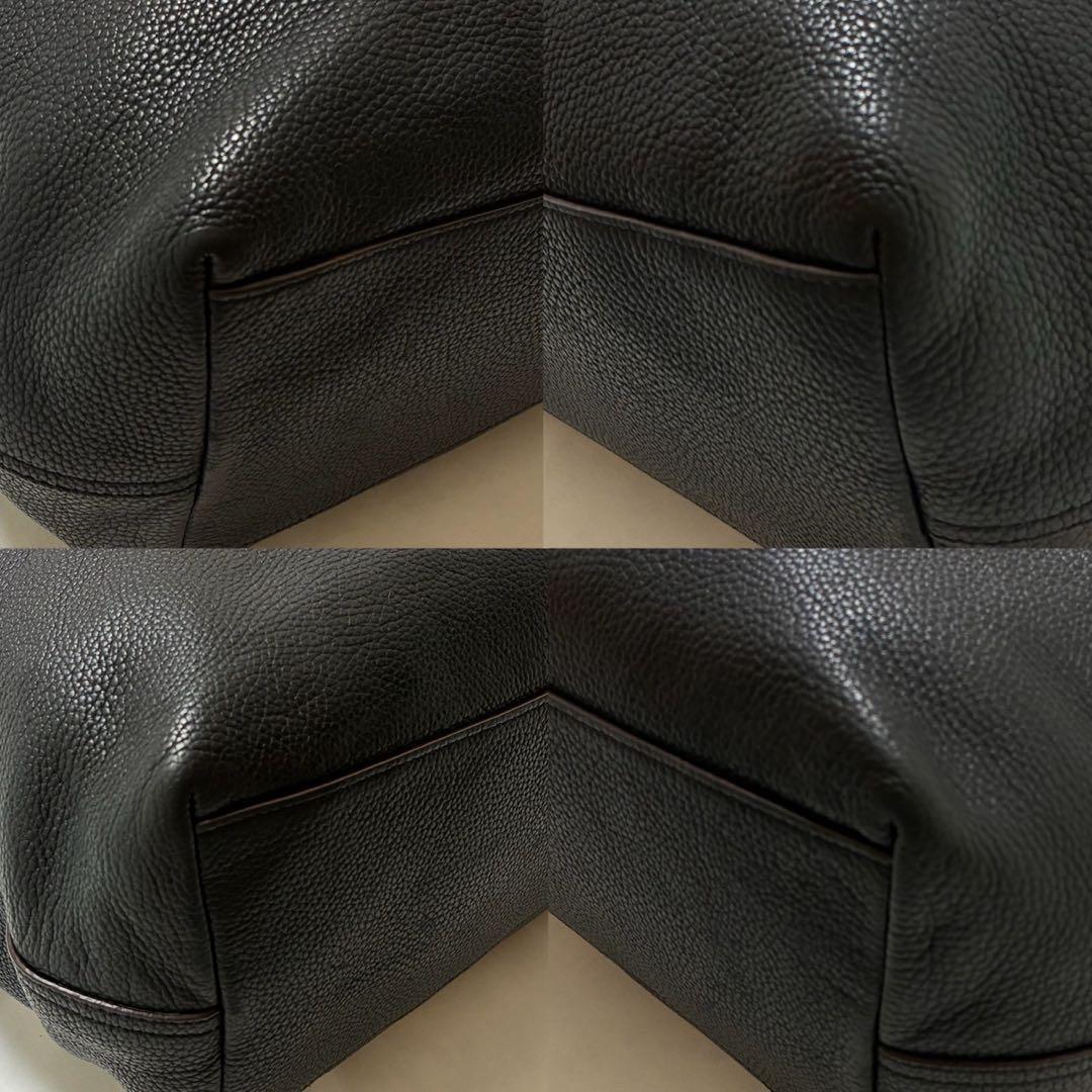 【極美品】コーチ 72299 メトロポリタン トートバッグ レザー A4可 黒