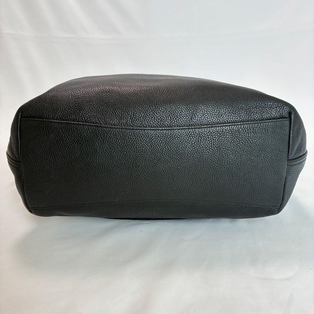 【極美品】コーチ 72299 メトロポリタン トートバッグ レザー A4可 黒