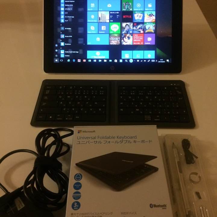 タブレットPC (HP Elete x2 1012 x2 LTE搭載)