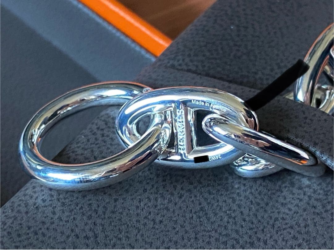 新品 未使用 HERMES エルメス シェーヌダンクル ブレスレット GM 13