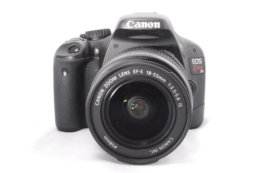 美品✨スマホ転送✨Canon kiss X4✨手ぶれ補正機能付き✨一眼レフカメラ