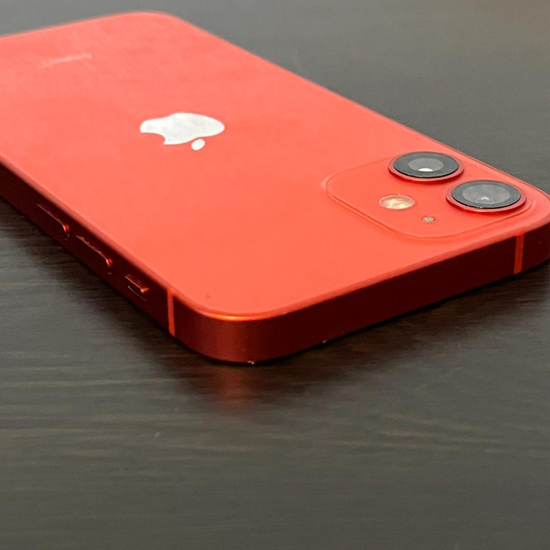 【中古】SB iPhone 12 mini 64GB レッド【動作確認済み】