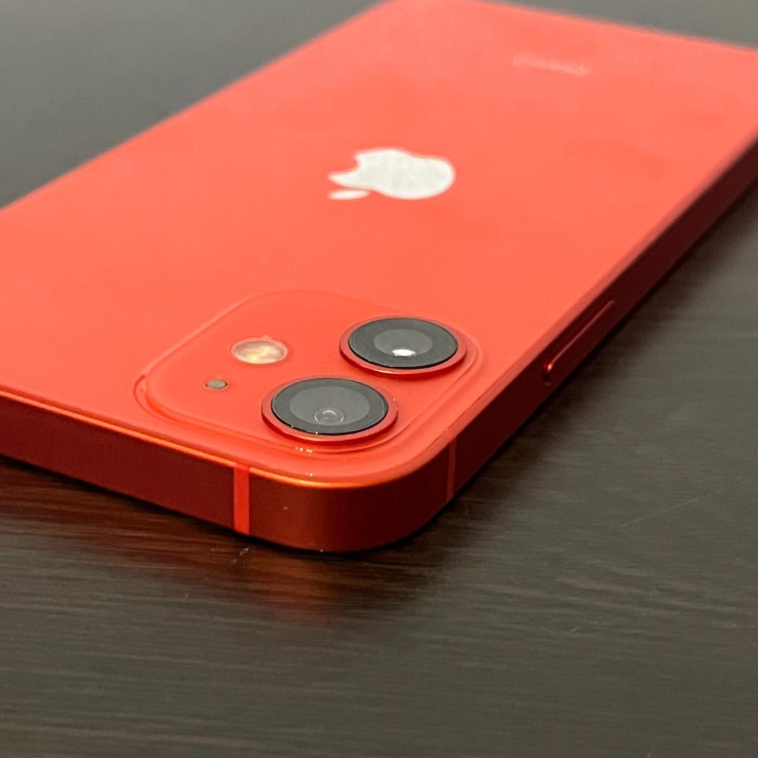 【中古】SB iPhone 12 mini 64GB レッド【動作確認済み】