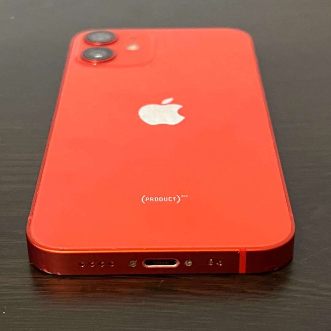 【中古】SB iPhone 12 mini 64GB レッド【動作確認済み】