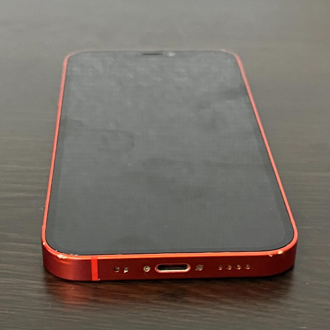 【中古】SB iPhone 12 mini 64GB レッド【動作確認済み】