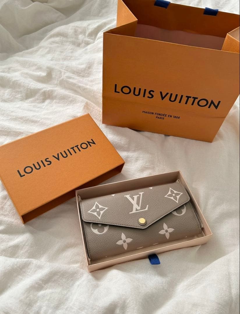 LOUIS VUITTON アンプラント ポルトフォイユ・サラ 長財布