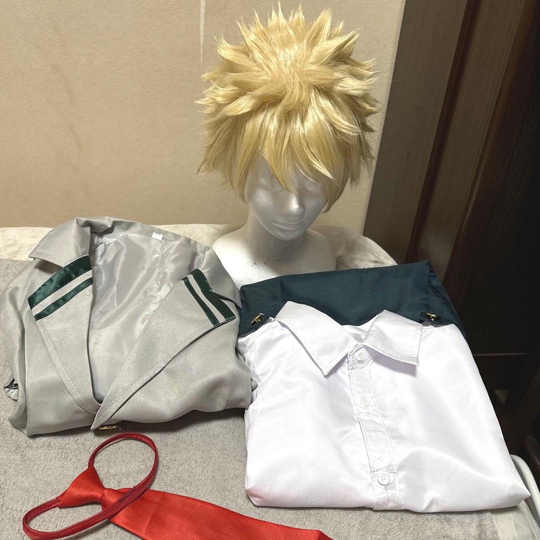 爆豪勝己 コスプレ 男性 衣装セット Mサイズ