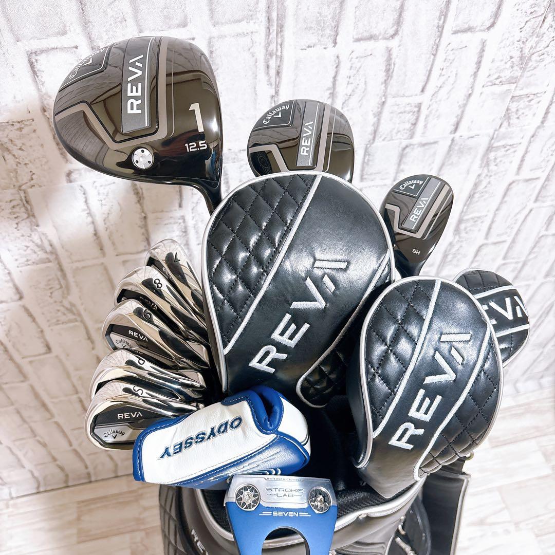 【最高級フルセット】　 Callaway REVA レディース ゴルフセット