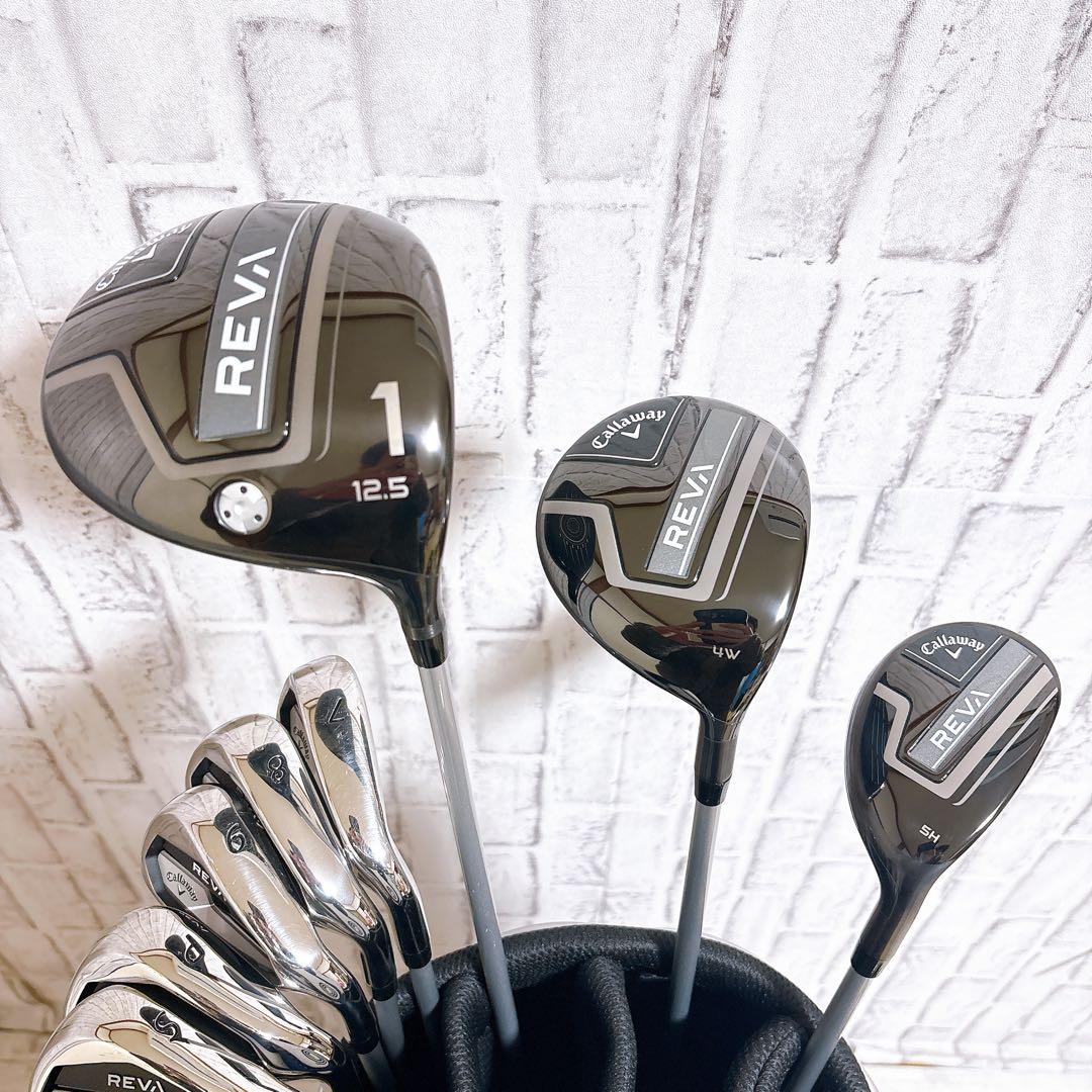 【最高級フルセット】　 Callaway REVA レディース ゴルフセット