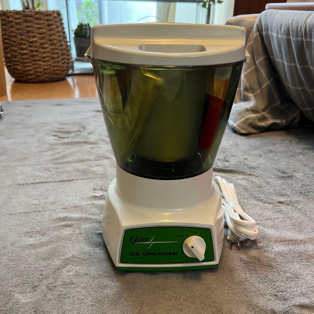 希少　昭和レトロ　動作確認済み　Oster アイスクリーマー