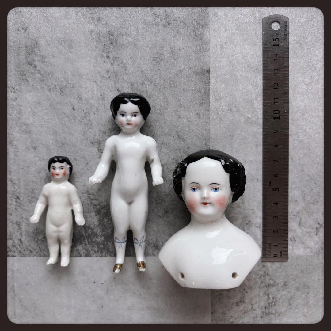 アンティーク　 ジャンクドロワー　チャイナヘッドドール フローズンシャーロット