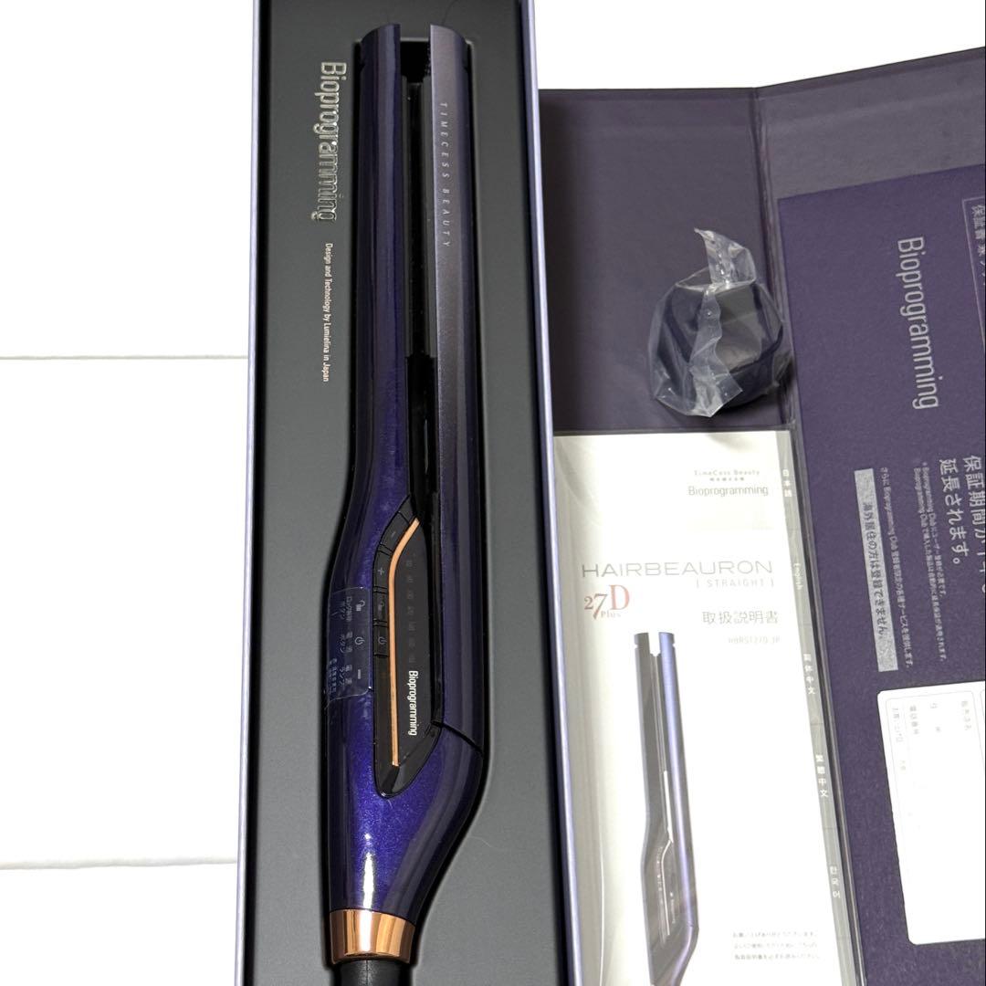 Bioprogramming ストレートヘアアイロン ヘアビューロン 27D