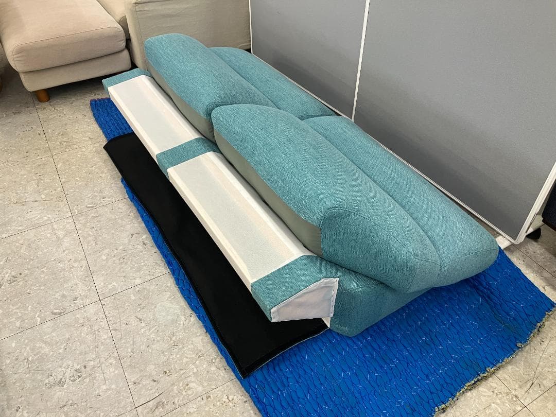 ニトリ 2人掛けソファ Nポケット グリーン