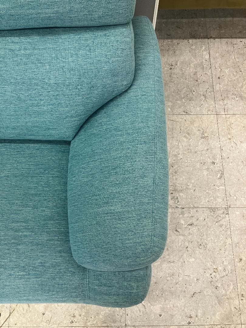 ニトリ 2人掛けソファ Nポケット グリーン