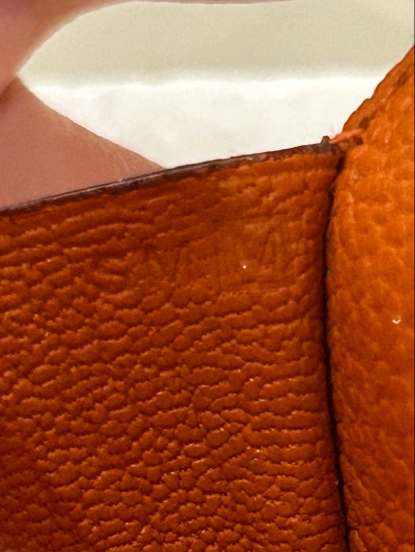 エルメス　リップスティクケース　鏡付き　マグネットタイプ　美品