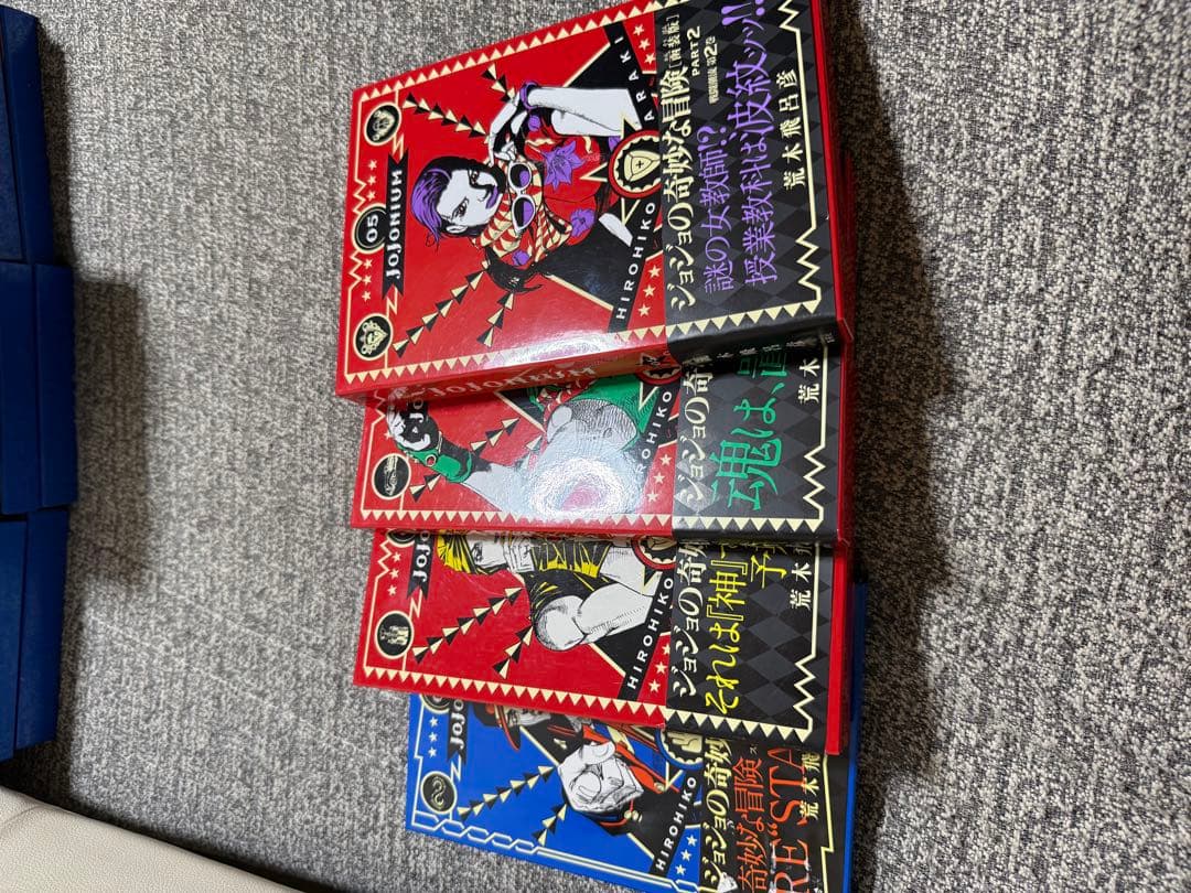 jojonium 函装版　全顔セット　初版しおりつき