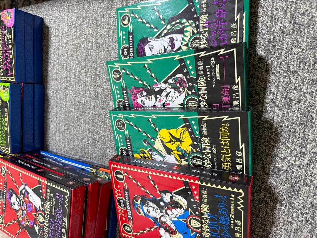 jojonium 函装版　全顔セット　初版しおりつき