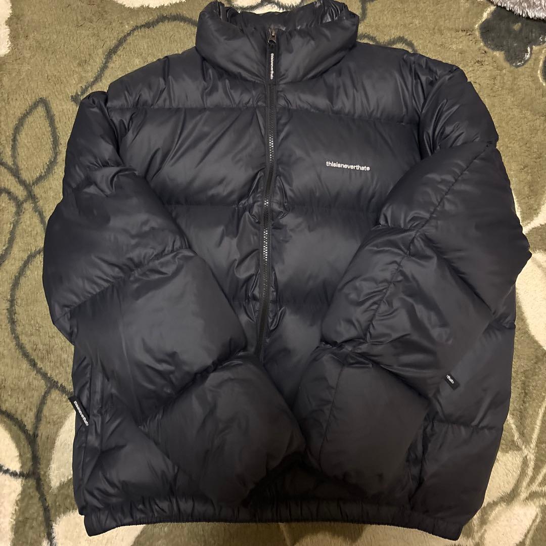thisisneverthat ブラックダウンジャケット