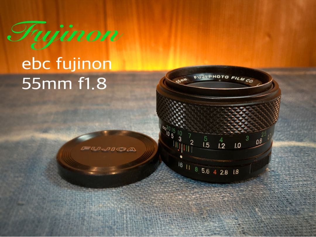 ★完動品＊美品★fujica st801／fujinon f1.8★初期保証