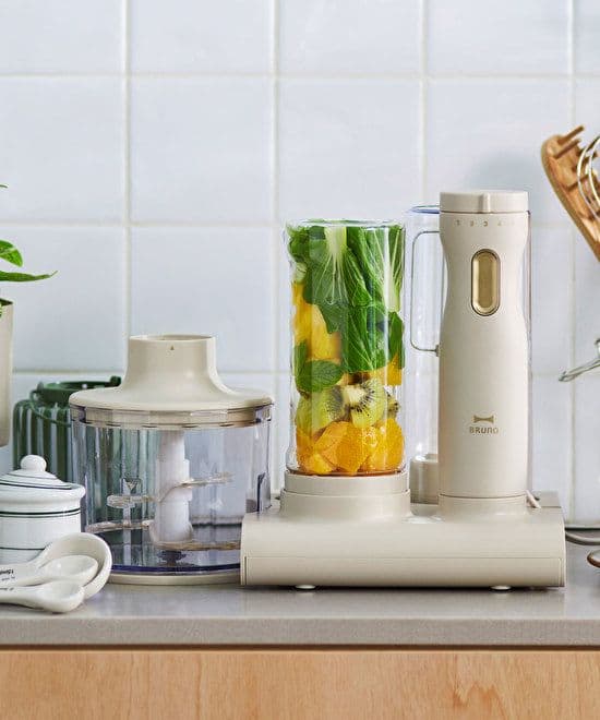 BRUNO　スタンドハンディブレンダー　色:グレージュ