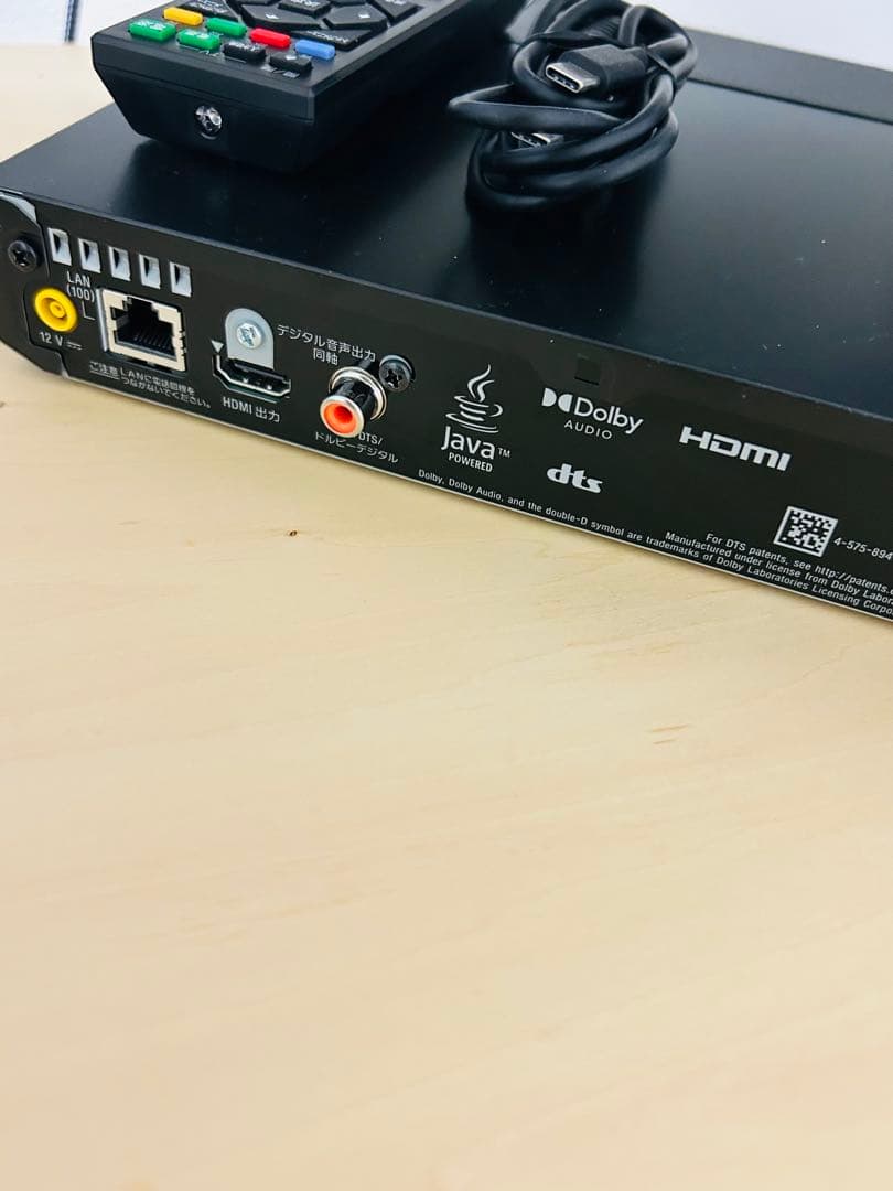 【一回のみ使用】SONY ブルーレイプレーヤーBDP-S1700/K