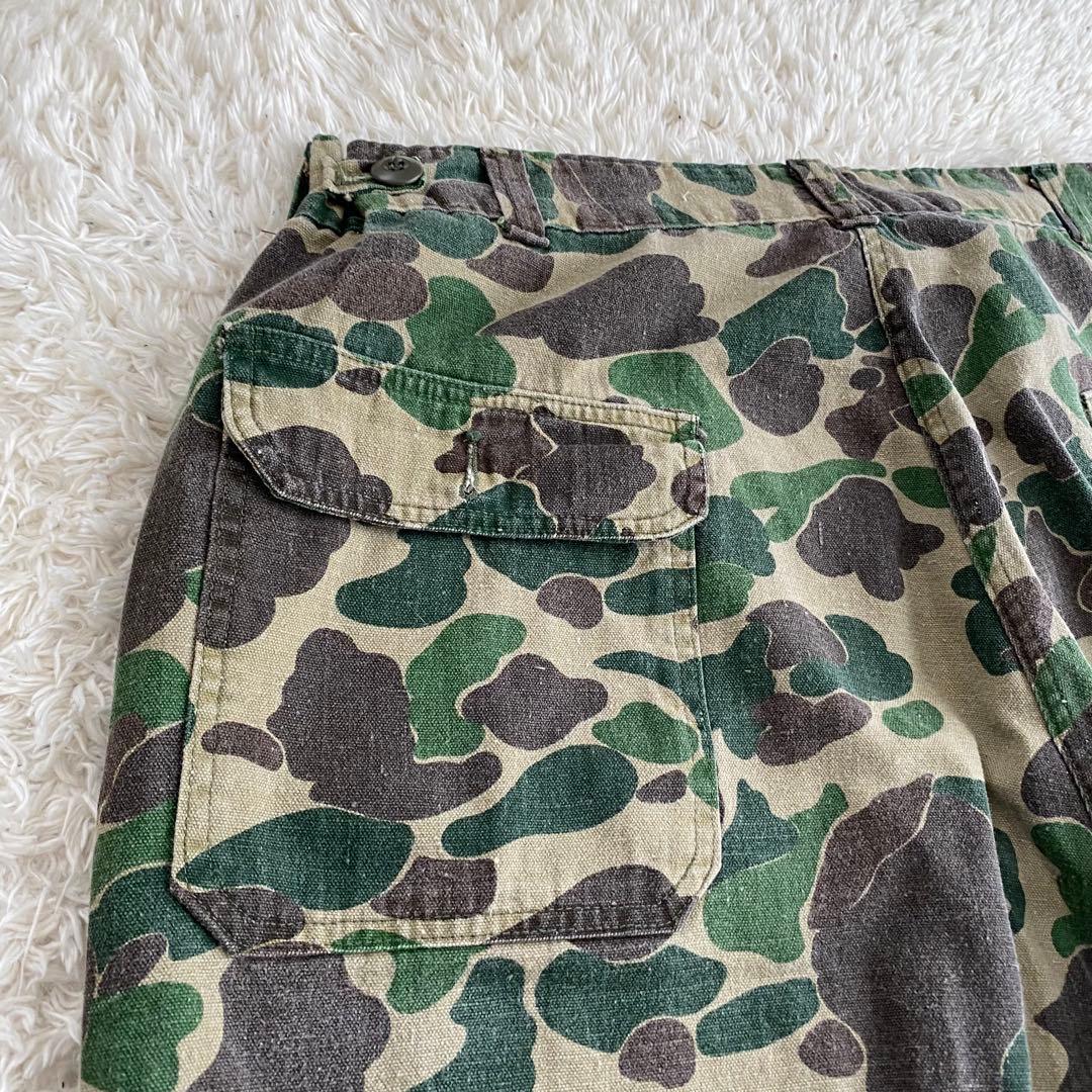 60s70s RANGER Duck Camo ダックカモ ベイカーパンツ　XL
