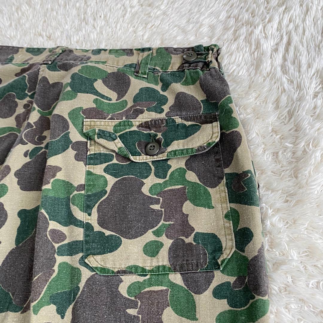 60s70s RANGER Duck Camo ダックカモ ベイカーパンツ　XL