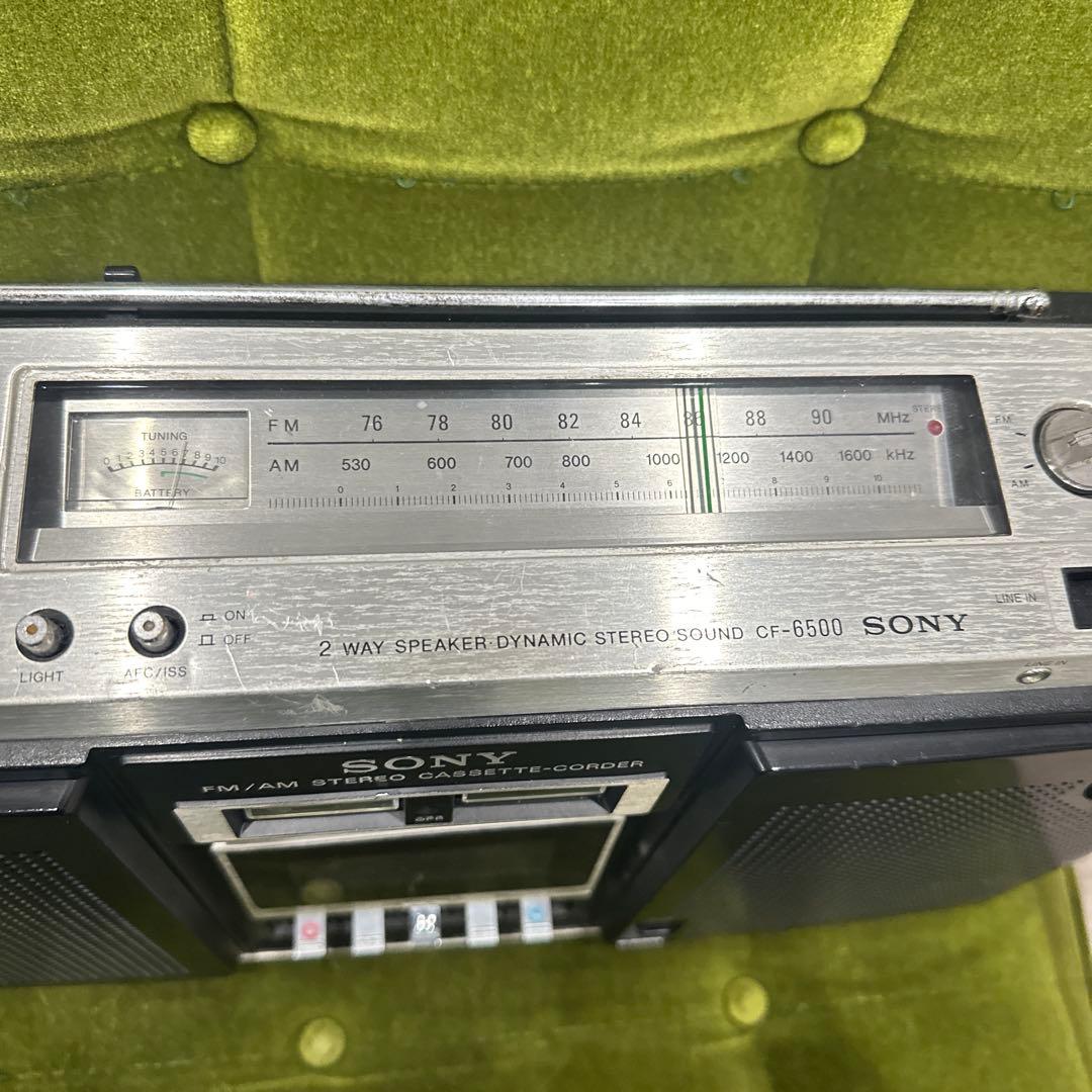 【希少・動作品】SONY CF-6500 ジルバップ 数年前レストア品