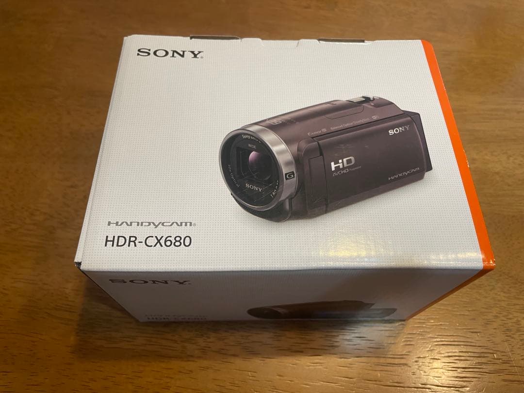 【新品未使用】デジタルHDビデオカメラレコーダー HDR-CX680
