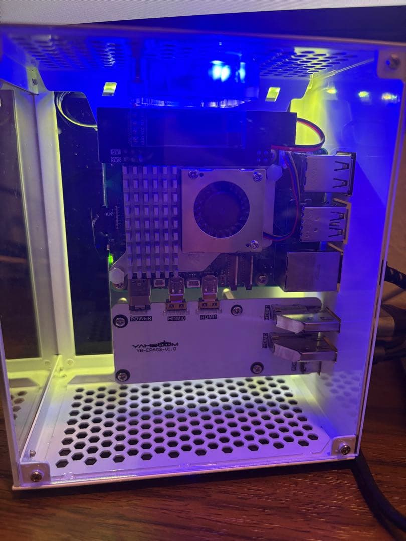 Raspberry pi 5(8GB)/m.2 ssd(256GB)/ケース