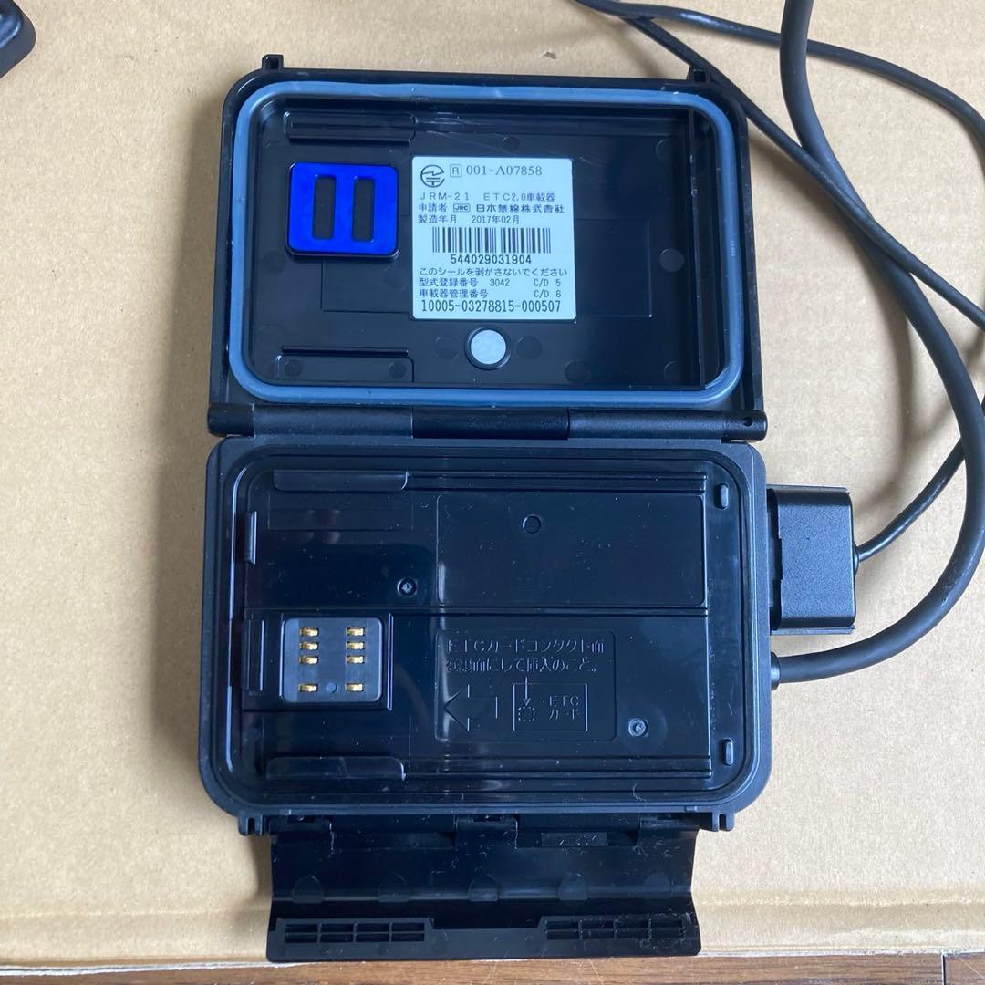 ETC 2.0 バイク用　日本無線　JRM-21 セットアップ・動作確認済み