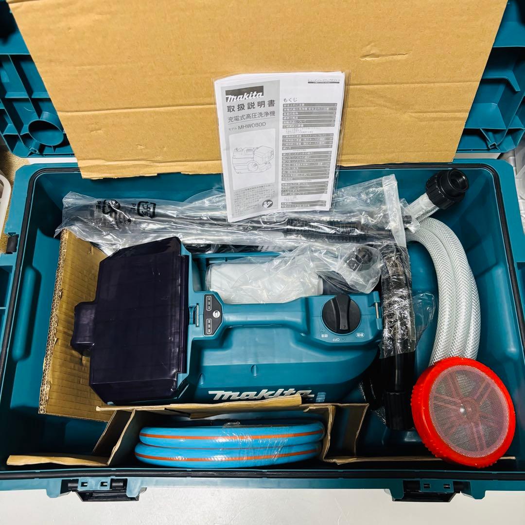 展示品 マキタ 充電式高圧洗浄機 36V（18V＋18V) MHW080DZK