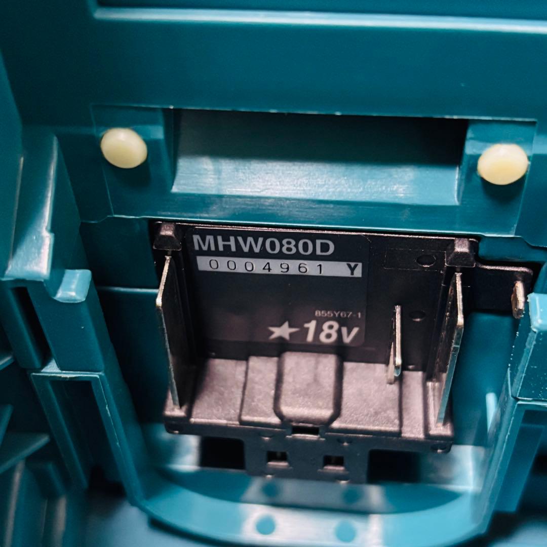 展示品 マキタ 充電式高圧洗浄機 36V（18V＋18V) MHW080DZK