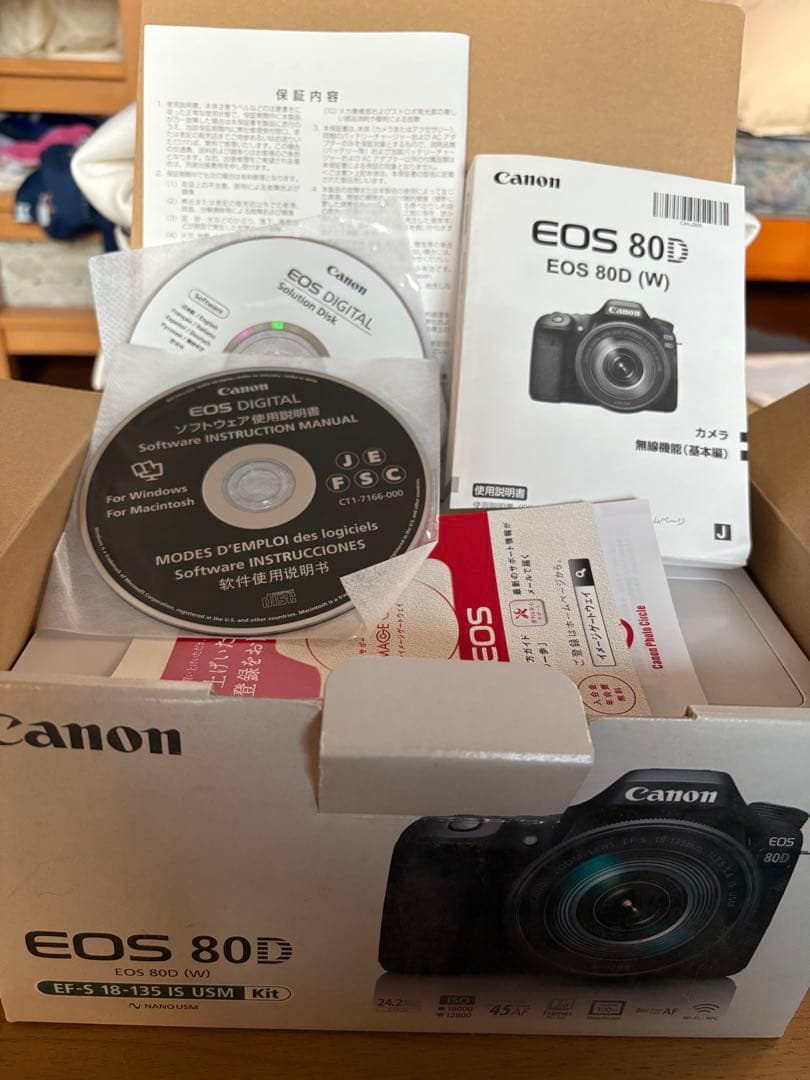 Canon EOS 80D デジタル一眼レフカメラ