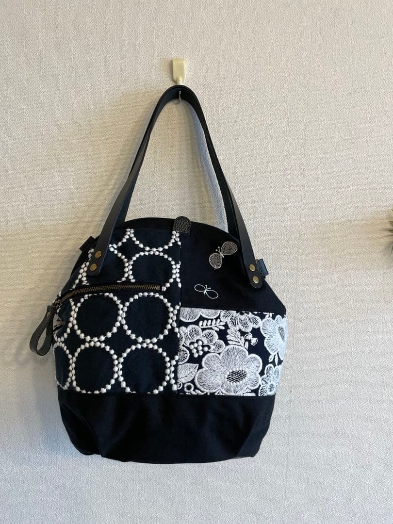 a-ya　ミナペルホネン　ハンドメイド　バッグ