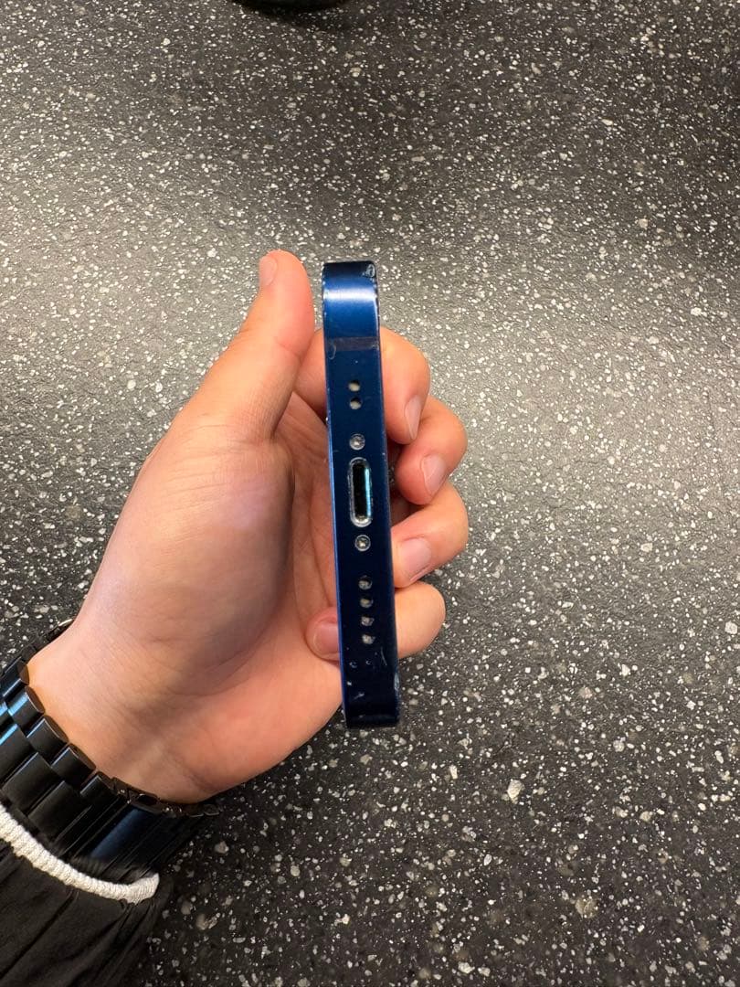 iPhone 12 【ブルー、128GB、正常稼働確認済】