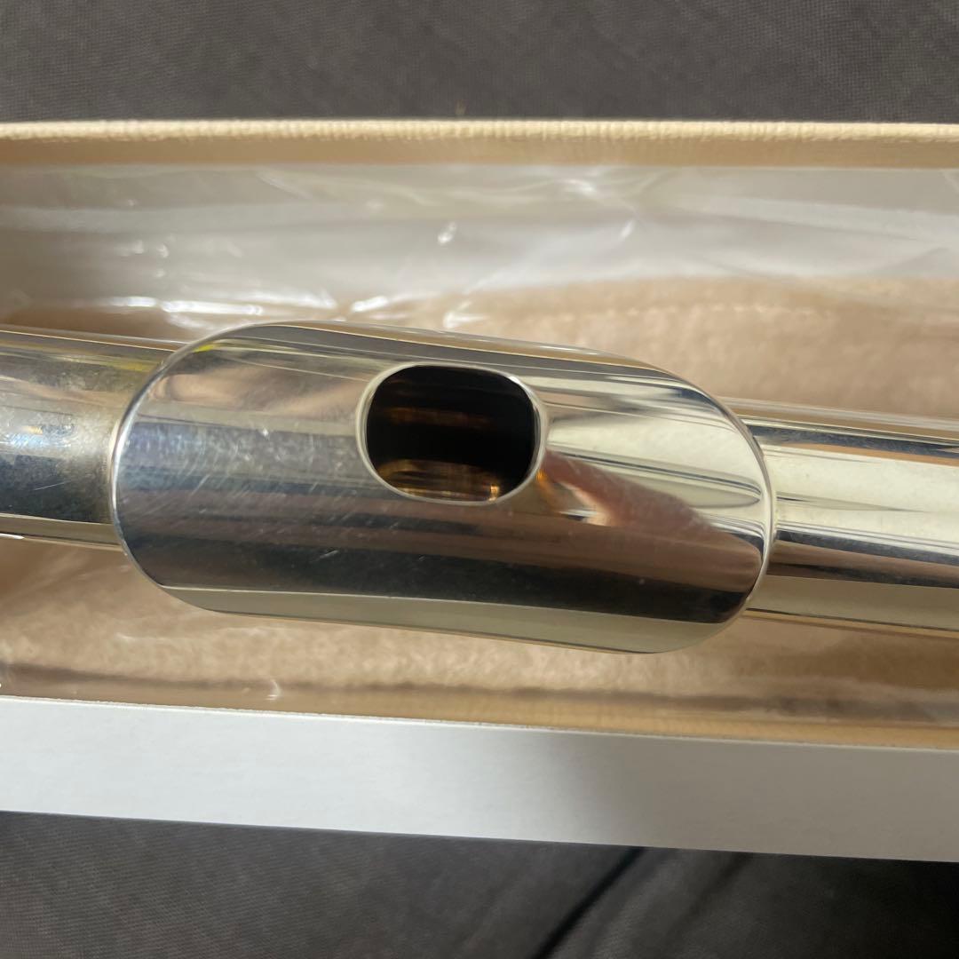 フルート SANKYO ハンドメイドDT付属Ag925頭部管＋クラウンAg997