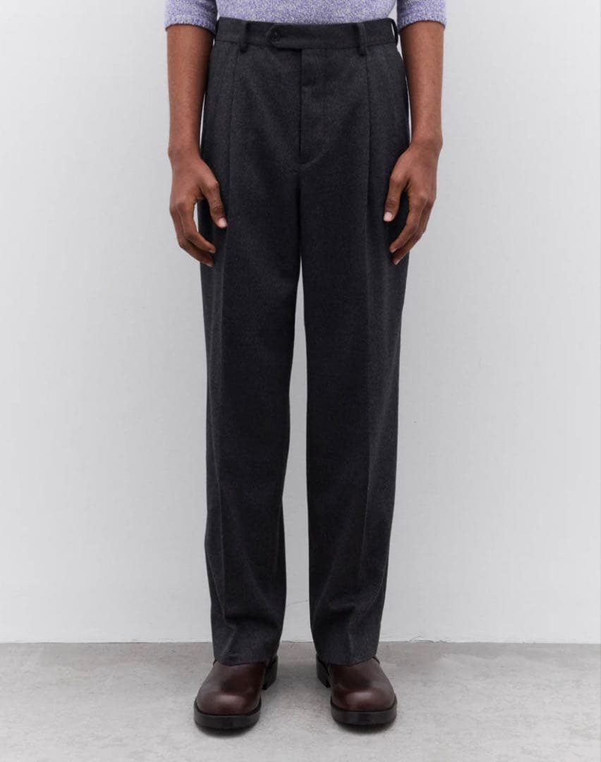 【オーラリー25AW】カシミヤスラックス/新品未使用/サイズ4