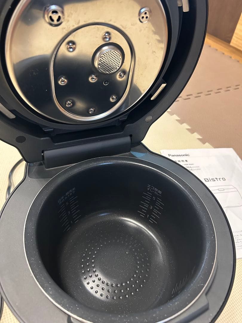 Panasonic Bistro 炊飯器 取扱説明書付き