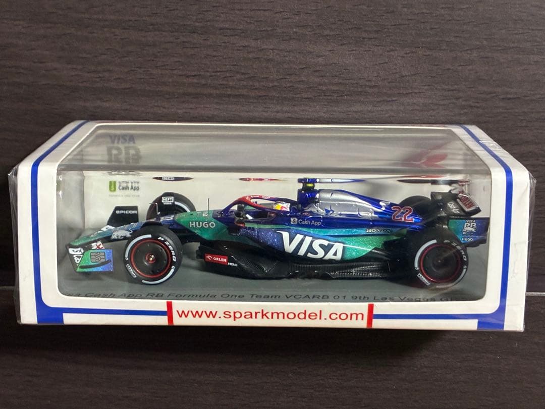 【新品未開封】スパーク 2024ラスベガス VCARB F1 1/43 角田裕毅