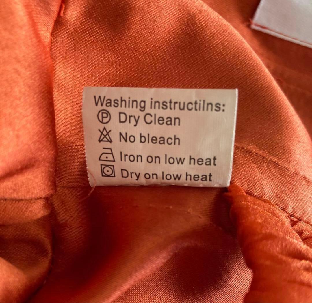 THE URBAN BLANCHE アーバンブランシュ　カラードレス　オレンジ