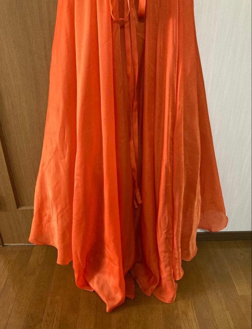 THE URBAN BLANCHE アーバンブランシュ　カラードレス　オレンジ