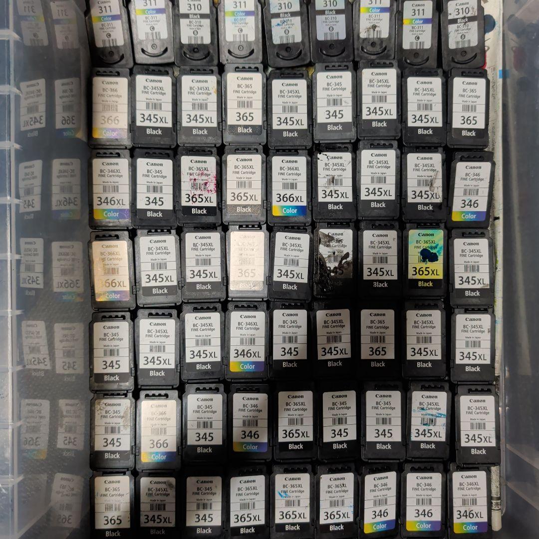 み*き様 キャノン　状態良好　使用済みインクカートリッジ　100個