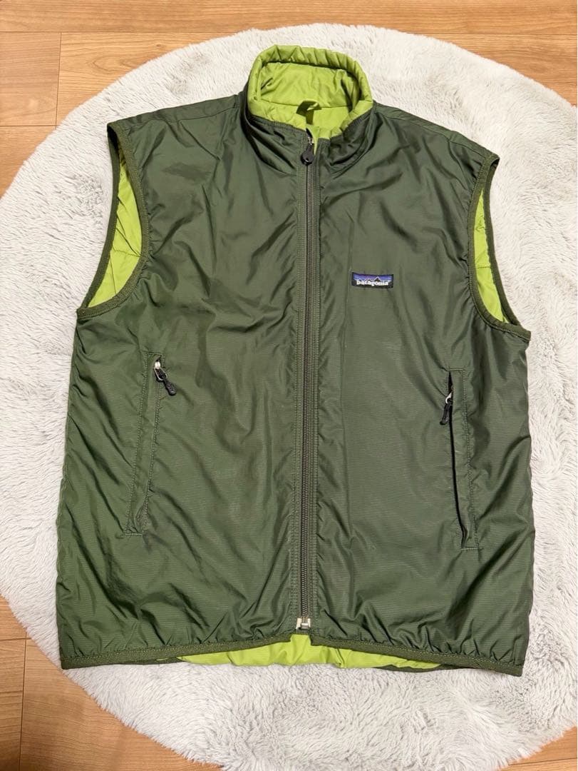 パ*郎様 patagonia パタゴニア ダウンベスト 中綿 パフボール 緑 サ